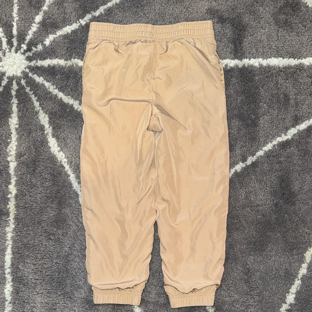 Nike Kids Khaki Windbreaker Pants, Size 4